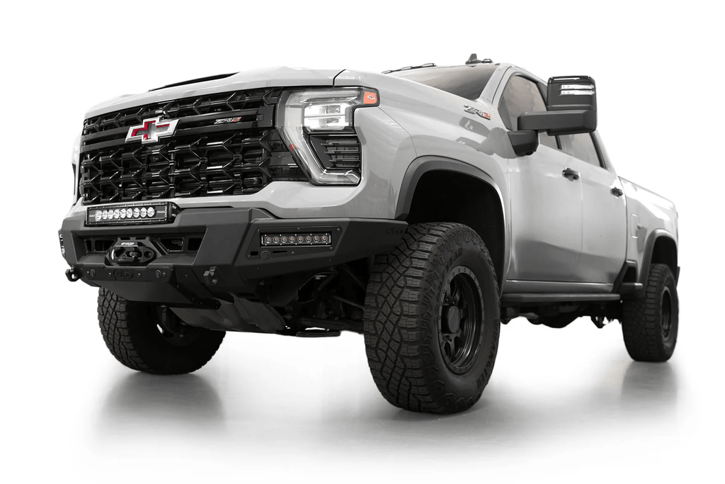 Addoffroad 2024+ Chevy Silverado 2500/3500 Phantom Winch Front Bar - Offroad Industries
