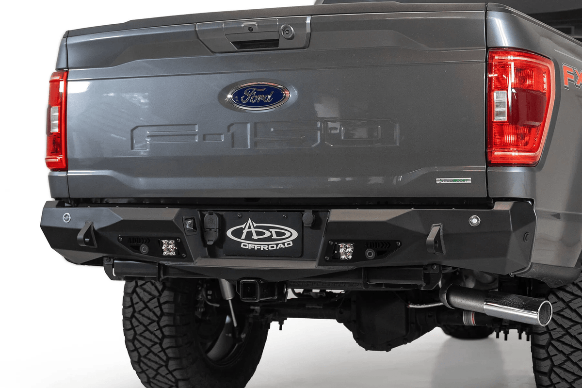 Addoffroad 2024+ Ford F - 150 Stealth Fighter Rear Bumper - Offroad Industries