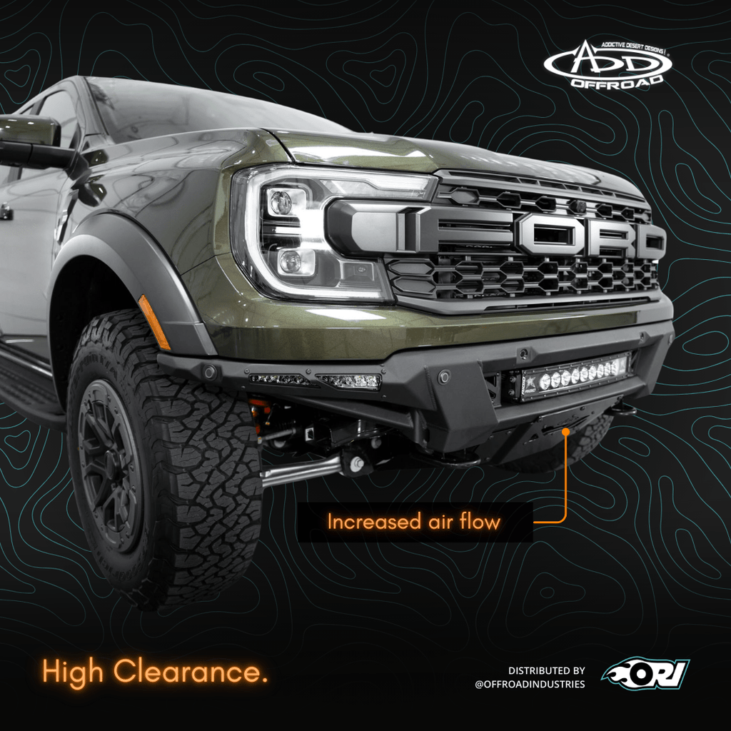 Addoffroad 2024+ FORD RANGER RAPTOR PHANTOM FRONT BUMPER - Offroad Industries