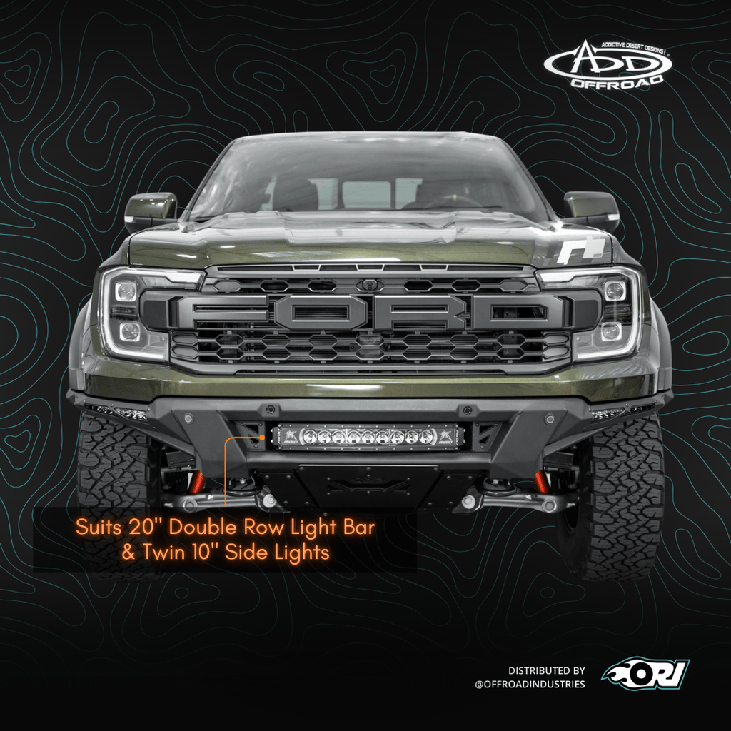 Addoffroad 2024+ FORD RANGER RAPTOR PHANTOM FRONT BUMPER - Offroad Industries
