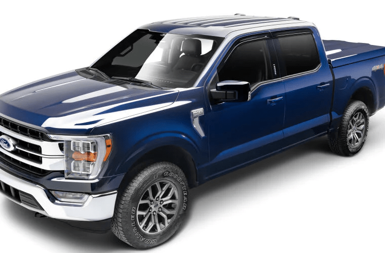 AVS Low Profile weather shields Smoke Ford F150 2021+ - Offroad Industries