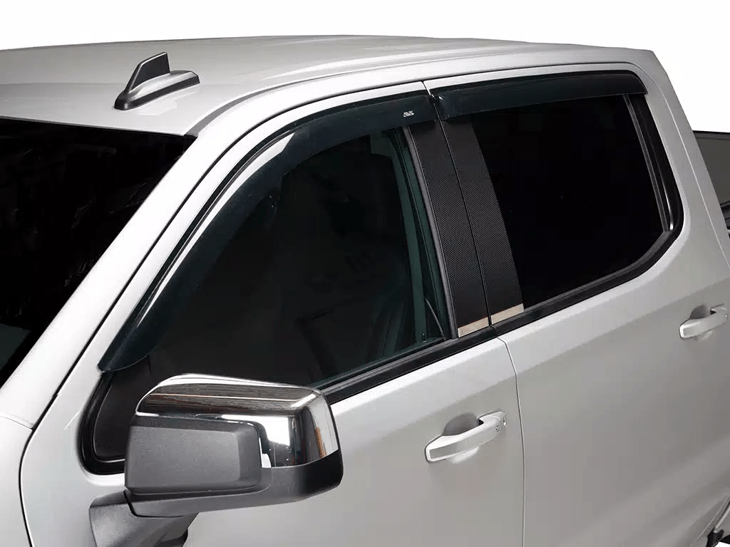 AVS® Outside Mount Ventvisor® Window Deflectors Chevy Silverado 2019+ - Offroad Industries