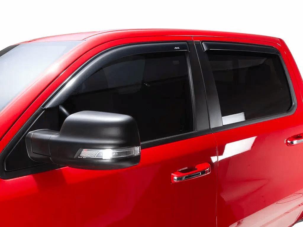 AVS Weather Shields DT RAM 1500 Crew Cab Smoke Style 2019 - 2024 - Offroad Industries