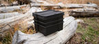 Payloader 32 - D-co bin, Black, 3 Pack