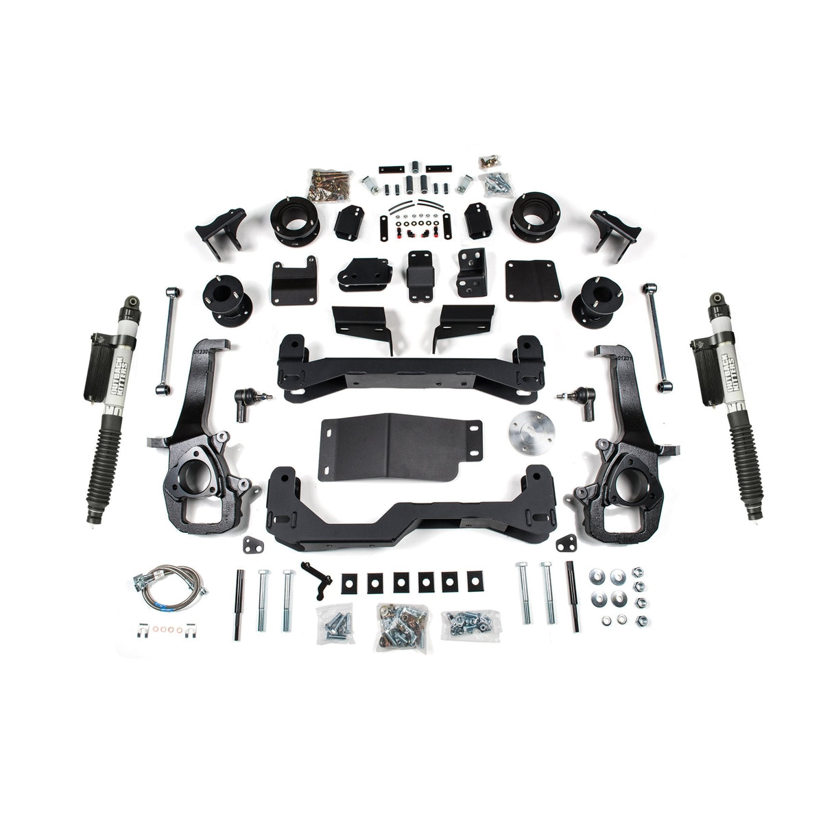 4" Lift Kit, Air Ride with Rear Fox 2.0" Shocks, Standard Bore suits Ram 1500 DT (19-26) by BDS Suspension