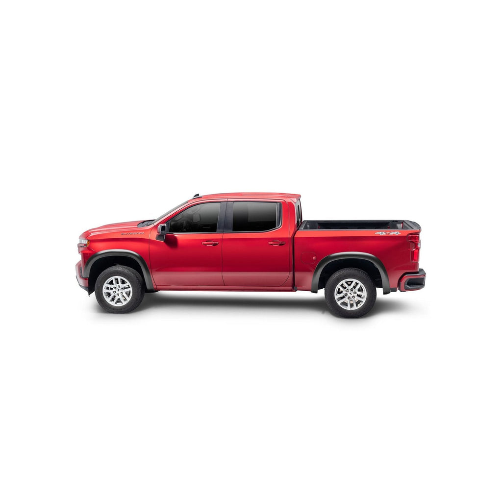 2" Extend-A-Fender Smooth Fender Flares, Black, Front & Rear