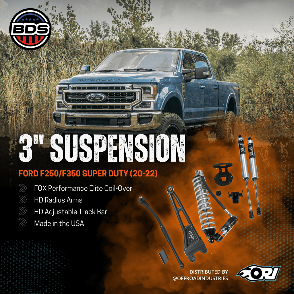 BDS 3" Suspension FOX 2.5 Coil - Over Conversion | Ford F250/F350 Super Duty (20 - 22) - Offroad Industries