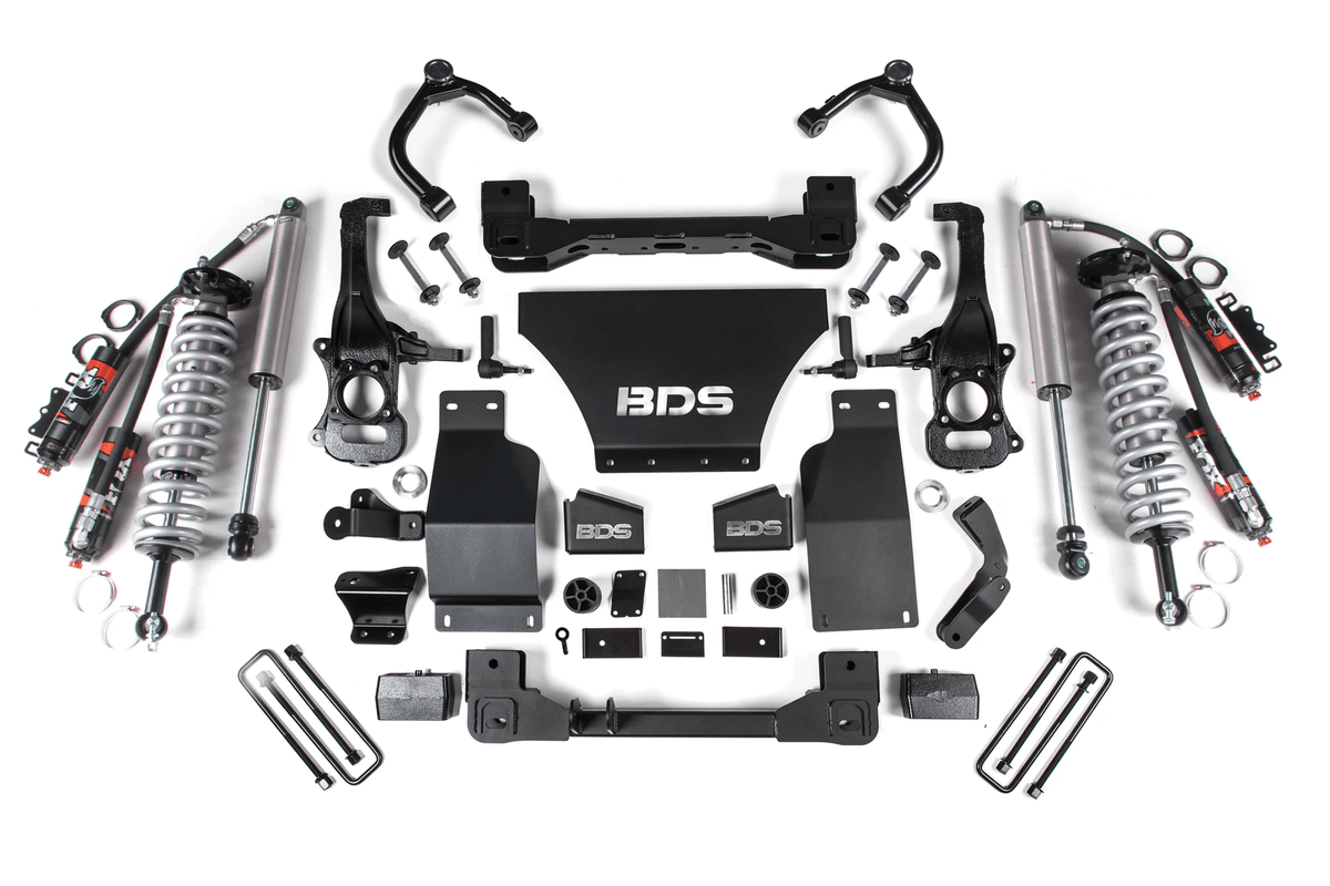 BDS 4 Inch Lift Kit | FOX 2.5 Performance Elite Coil - Over | Chevy Silverado 1500 - Offroad Industries