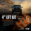BDS 4 Inch Lift Kit | FOX 2.5 Performance Elite Coil - Over | Chevy Silverado 1500 - Offroad Industries