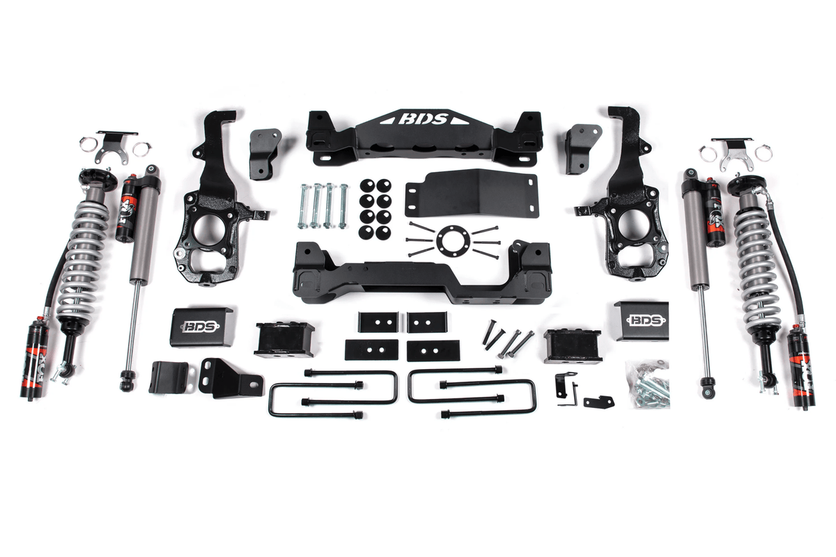 BDS 4 Inch Lift Kit | FOX 2.5 Performance Elite Coil - Over | Ford F150 (21 - 25) - Offroad Industries