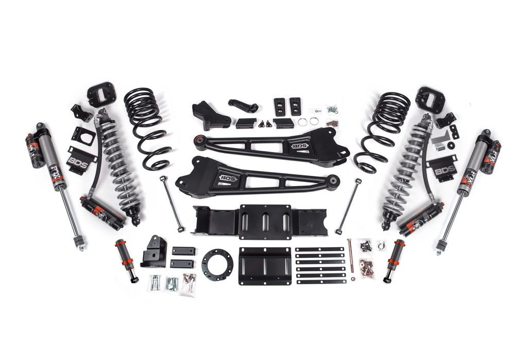BDS 4 Inch Lift Kit w/ Radius Arm | FOX 2.5 Coil - Over Conversion| Ram 2500 (19 - 25) 4WD - Offroad Industries