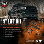 BDS 4 Inch Lift Kit W/ Radius Arm | Ram 2500 (19 - 25) 4WD | Diesel - Offroad Industries