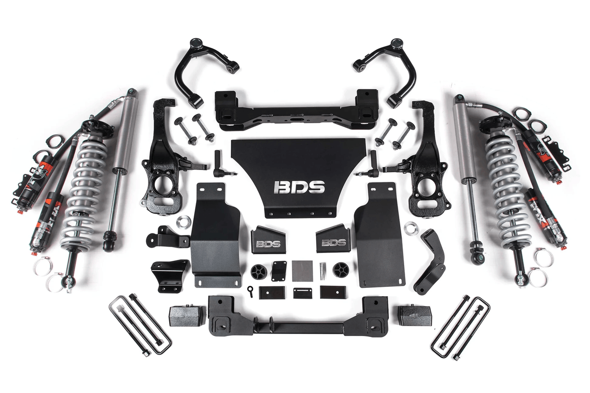 BDS 6 Inch Lift Kit | FOX 2.5 Performance Elite Coil - Over | Chevy Silverado 1500 (19 - 24) - Offroad Industries