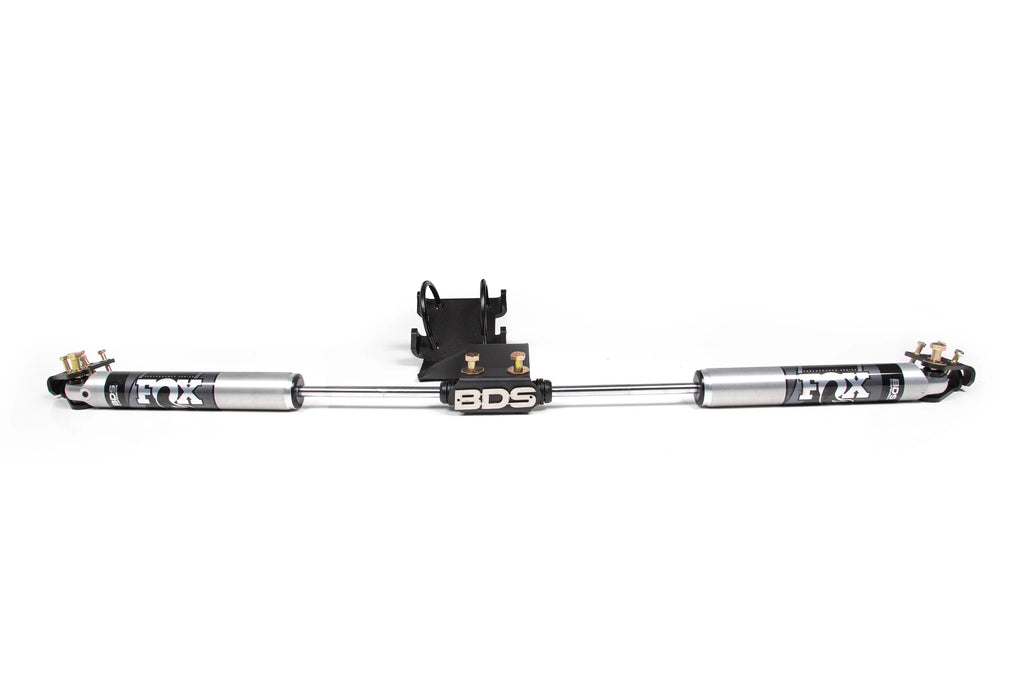 BDS Suspension 2017+ Ford F450/F550 Dual Steering Stabilizer Kit with Fox 2.0 Performance Shocks