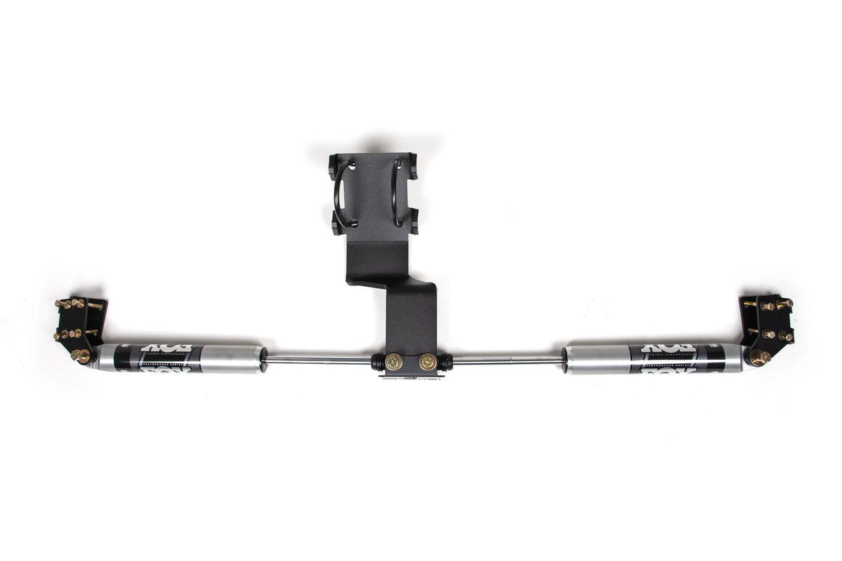 BDS Suspension 2017+ Ford F450/F550 Dual Steering Stabilizer Kit with Fox 2.0 Performance Shocks