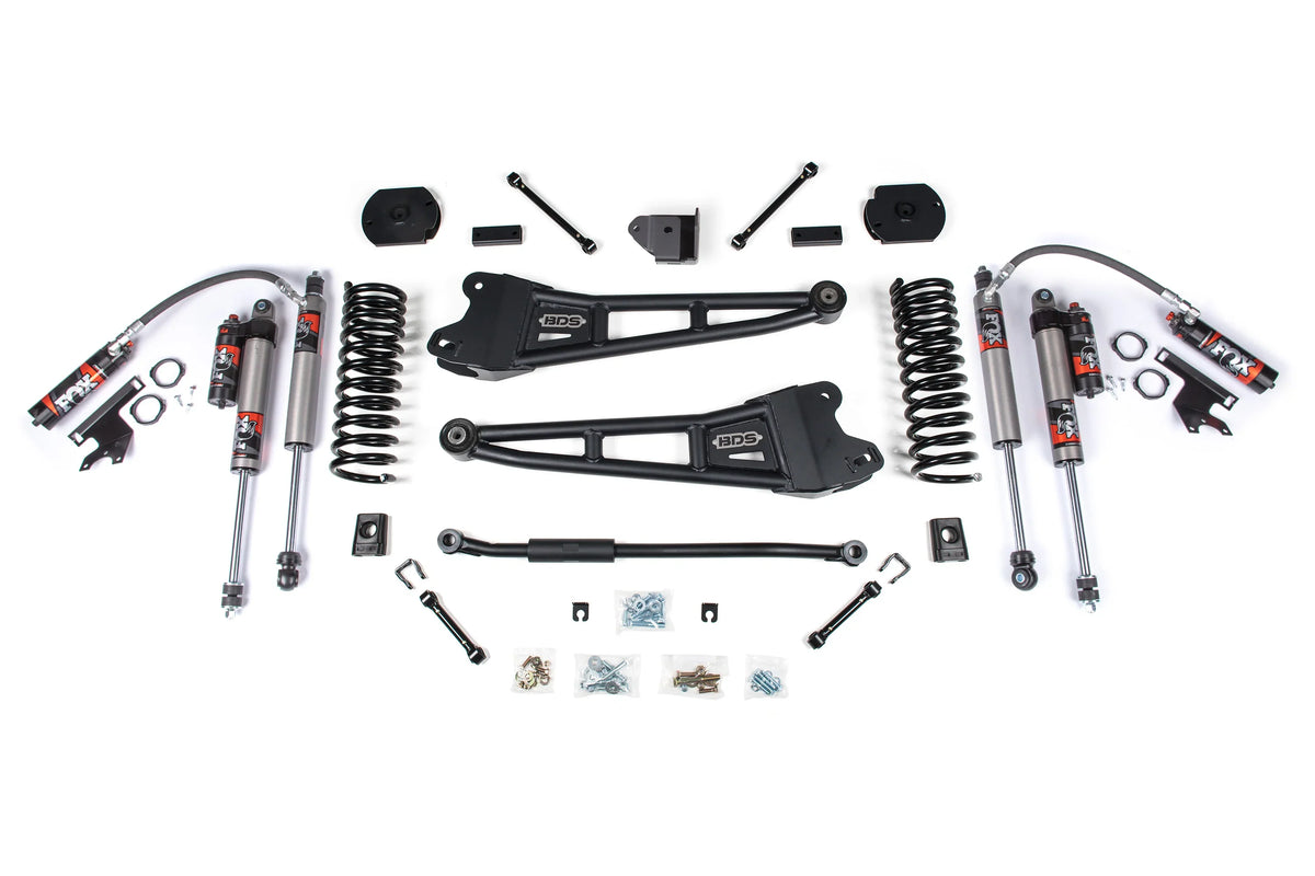 BDS Suspension 4" Lift Kit with Radius Arm to suit Ram 2500 (14-18) and (2025)