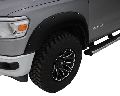 Bushwacker Black Pocket Flare RAM DT 1500 2019+ - Offroad Industries