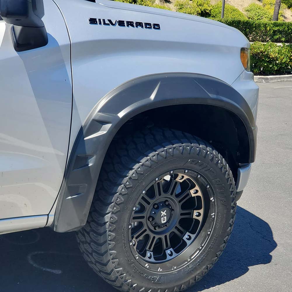 Bushwacker DRT Smooth Flares Chevrolet Silverado 1500 2019+ - Offroad Industries