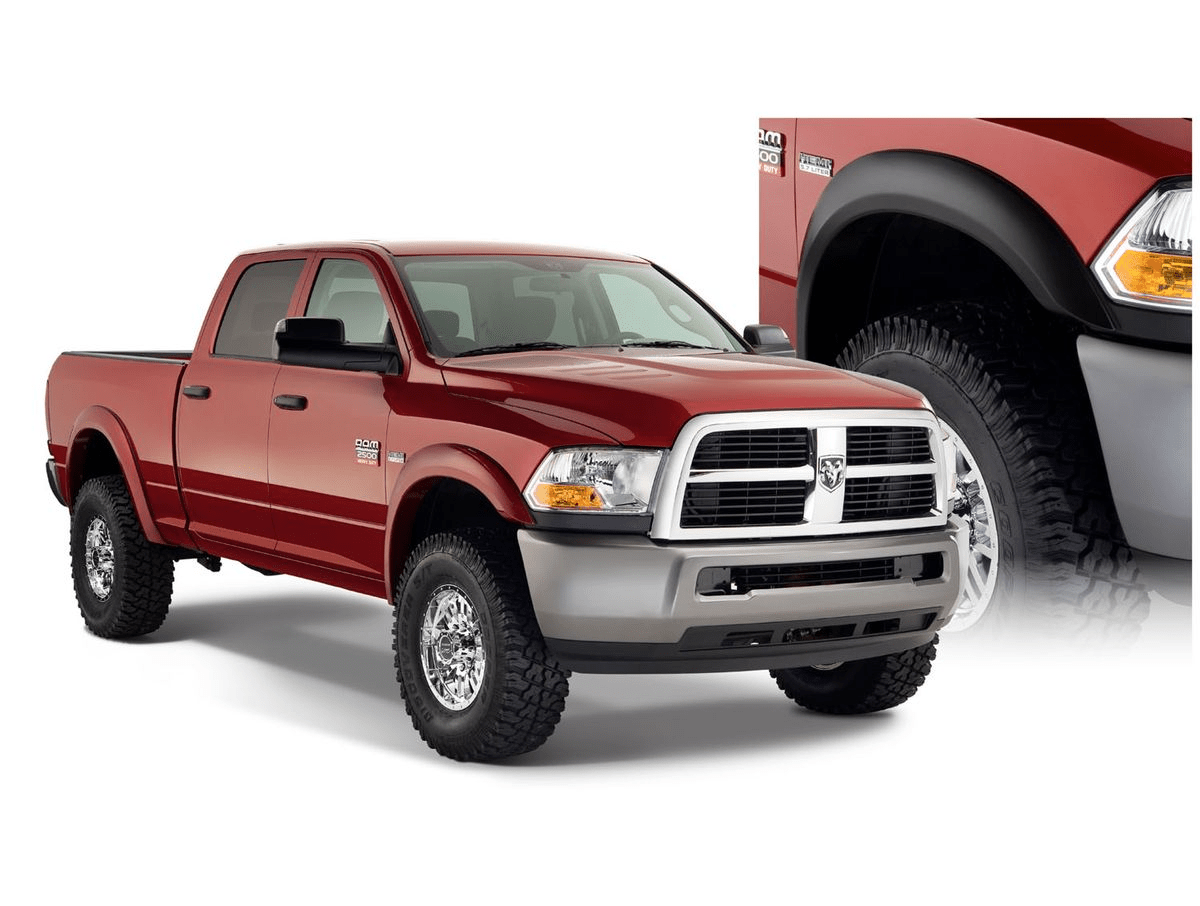 Bushwacker Extend A Fender Flares Ram 2500 3500 2014 - 2018 - Offroad Industries