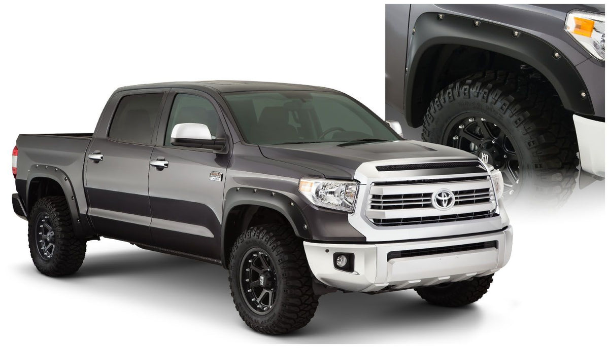 Bushwacker Flares Pocket bolt Finish suitable for 2014 - 2021 Toyota Tundra. - Offroad Industries