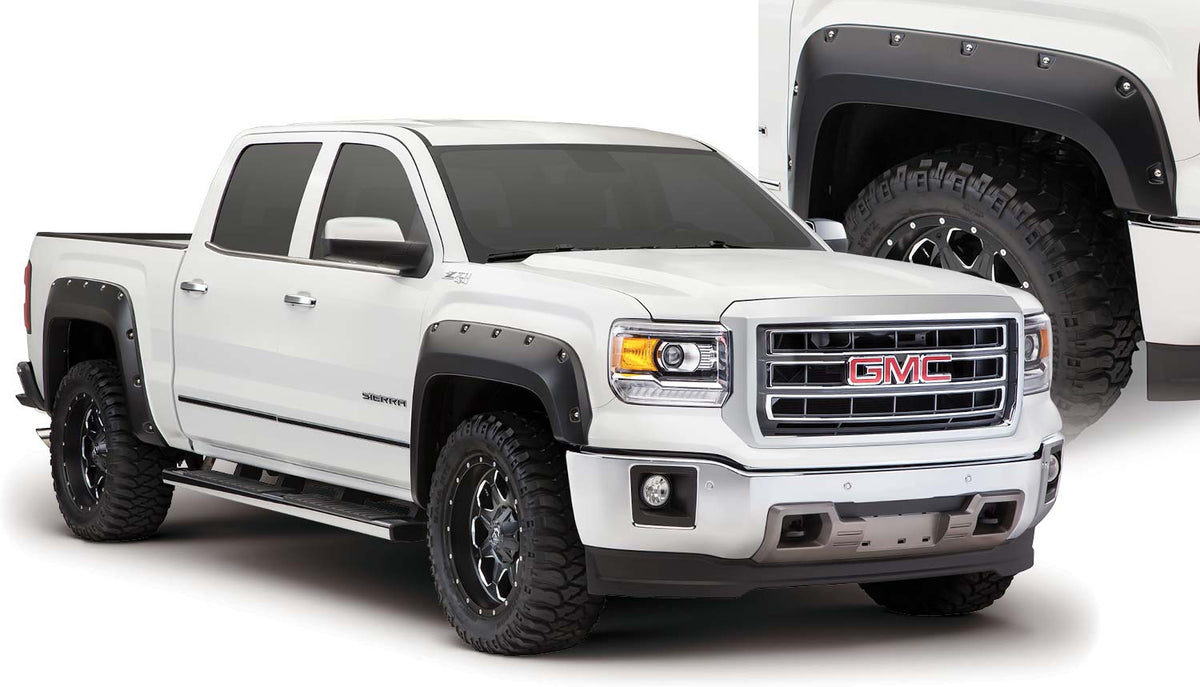 Bushwacker Pocket Flares suit GMC 2500 2015 - 2018 - Offroad Industries