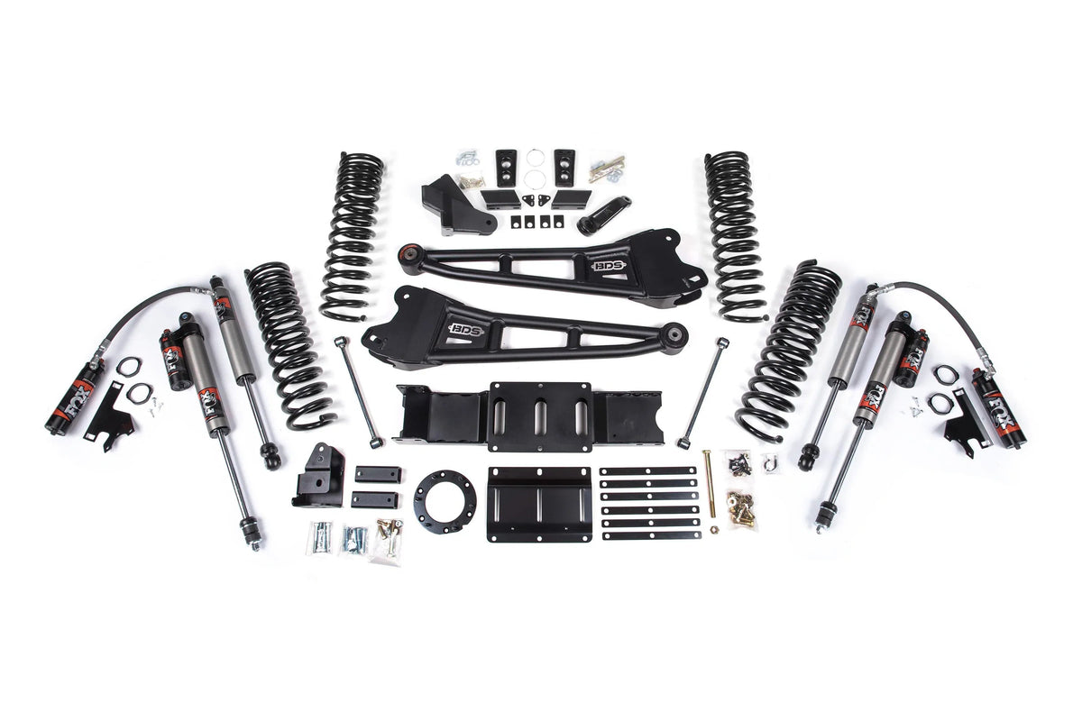 6" Lift Kit with Fox 2.5" PE Shocks