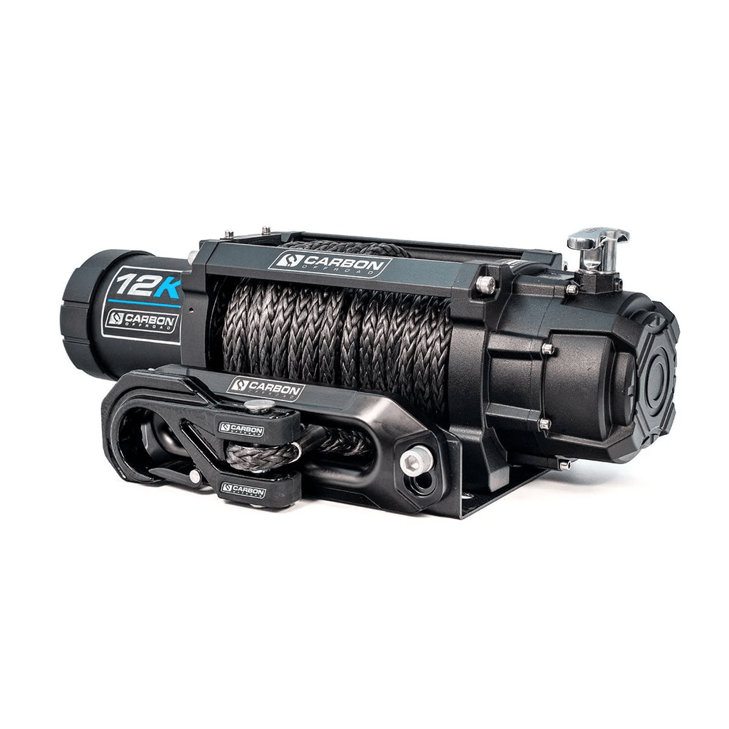 Carbon 12K - 12000lb Winch V3X with MegaPro Hook - Offroad Industries