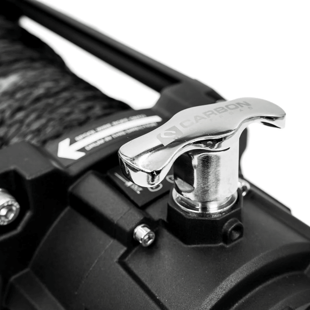 Carbon 12K - 12000lb Winch V3X with MegaPro Hook - Offroad Industries