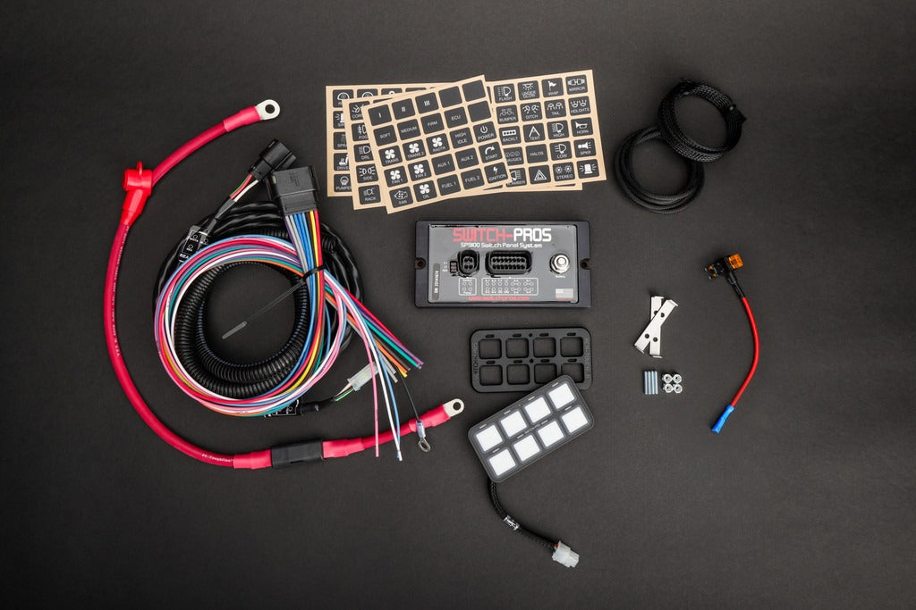 8 Switch Programmable Switch Panel Power System