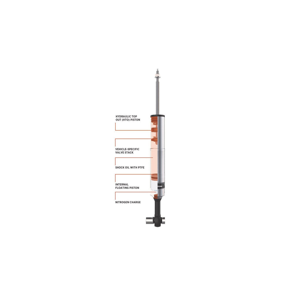 Front Fox Performance Series 2.5" Smooth Body IFP HTO Shock, Suits 4-6" Lift, Single