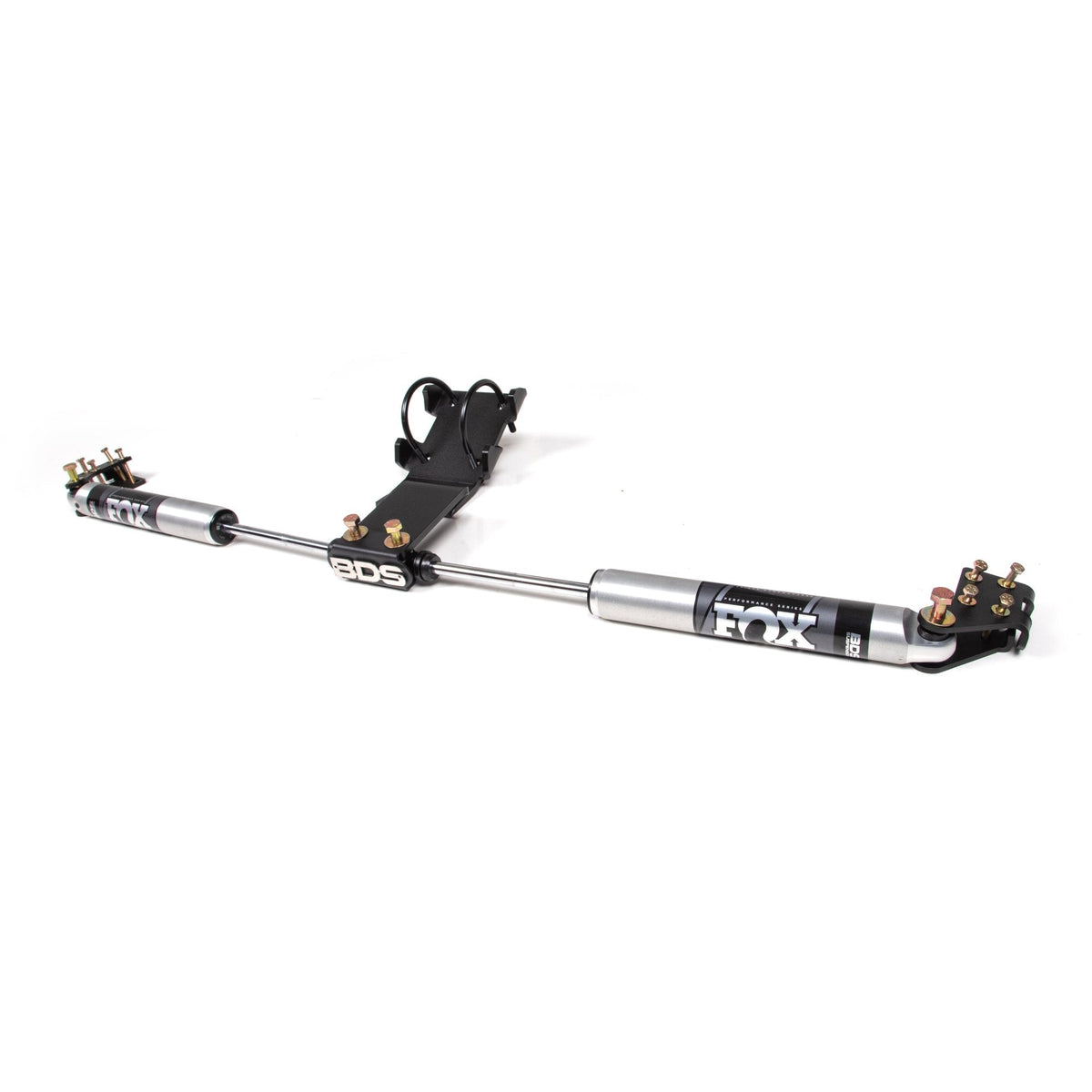 Dual Steering Stabilizer Kit with Fox 2.0" Performance Shocks by BDS Suspension