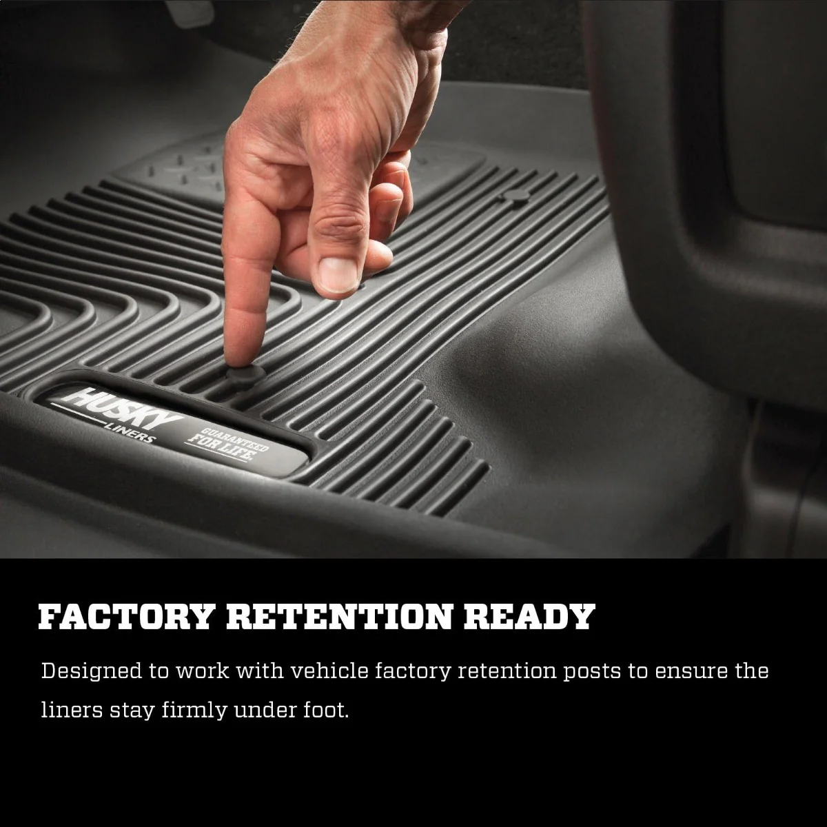 Husky Liners 2014-2021 Toyota Tundra X-Act Contour 2nd Seat Floor Mats