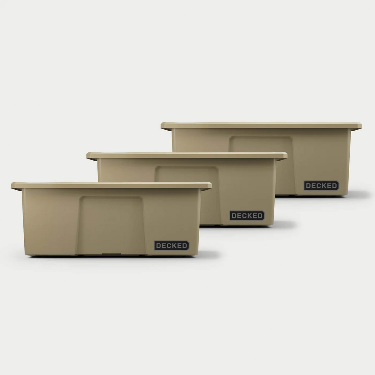 Payloader 32 - D-co bin, Tan, 3 Pack