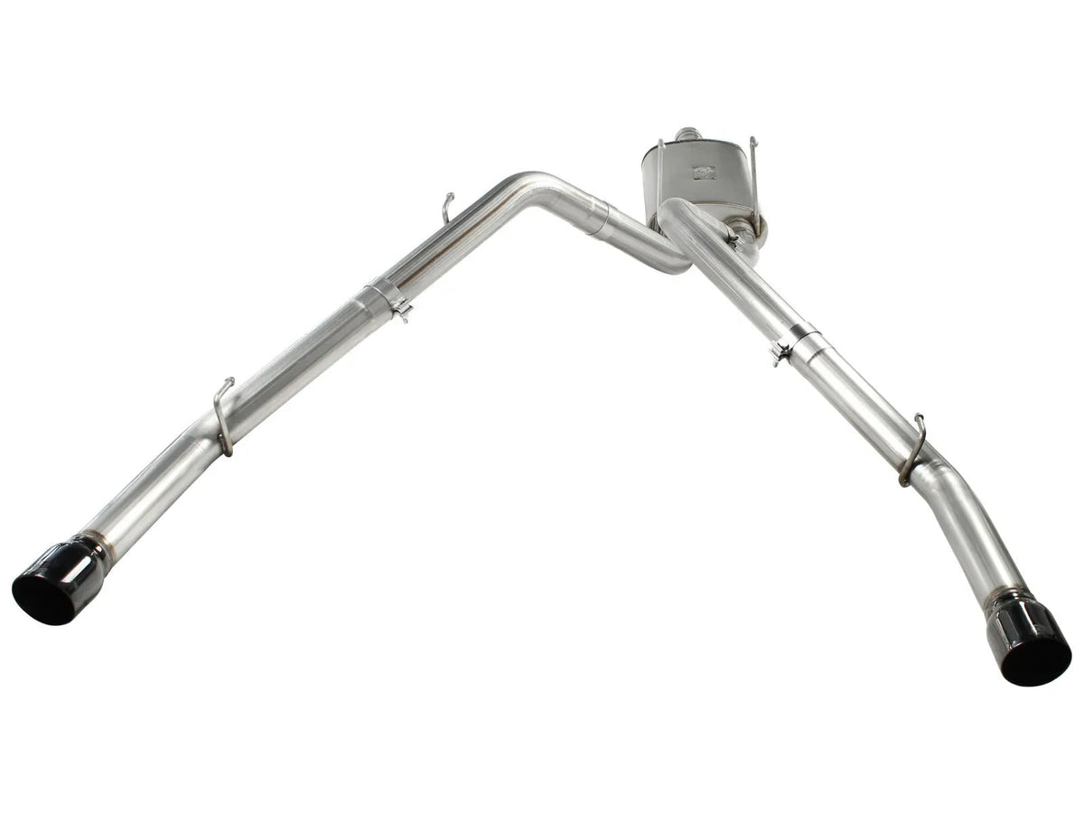 V8-5.7L Hemi Mach Force-XP 3inch 409 Stainless Steel Cat Back Exhaust System Black aFe Power