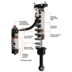 Fox 2.5 Performance Elite FRONT Chevrolet Silverado 1500 2019 - 2024 3.5" - Offroad Industries