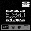 Chevrolet Silverado 1500 ZR2 — 3,650kg GVM Upgrade, 1.75" Lift, Zone Offroad UCA, Shocks, 200kg Leaf, Retains Multimatics — Outback Kitters package graphic