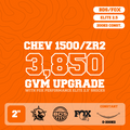 Chevrolet Silverado 1500 — 3,850kg GVM Upgrade, 2" Lift with Fox 2.5", 200kg Leaf — Outback Kitters package graphic