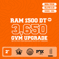 RAM 1500 DT Hurricane — 3,650kg GVM Upgrade, 2" Lift, Fox 2.5", Rear 500kg+ Coils — Outback Kitters package graphic