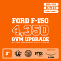 Ford F-150 — 4,350kg GVM Upgrade, 2" Lift, Fox 2.5" Shocks, Rear 400kg Leaf — Outback Kitters package graphic