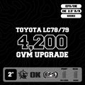 Toyota LandCruiser 79 Series — 4,200kg GVM Upgrade, 2" Lift, OK 2.5" Shocks, Coils — Outback Kitters package graphic