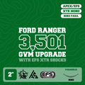 Ford Ranger — 3,501kg GVM Upgrade, 2" Lift, EFS XTR Monotube Shocks, Parabolic 80kg Leaf — Outback Kitters package graphic
