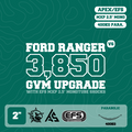 Ford Ranger — 3,850kg GVM Upgrade, V6, 2" Lift, EFS MXP 2.5" Monotube Shocks, UCA, Parabolic 400kg Leaf — Outback Kitters package graphic