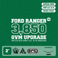 Ford Ranger — 3,850kg GVM Upgrade, V6, 2" Lift, EFS MRP 2.5" Shocks, UCA, Parabolic 400kg Leaf — Outback Kitters package graphic