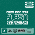 Chevrolet Silverado 1500 — 3,850kg GVM Upgrade, 2" Lift, EFS MXP 2.5" Monotube Shocks, BDS UCA, Constant 0-200kg Leaf — Outback Kitters package graphic