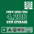 Chevrolet Silverado 1500 — 4,200kg GVM Upgrade, 2" Lift, EFS MRP 2.5" Shocks, UCA, Parabolic +250kg Leaf — Outback Kitters package graphic