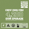 Chevrolet Silverado 1500 — 4,200kg GVM Upgrade, 2" Lift, APEX 2.5" Shocks, UCA, Constant +400kg Leaf — Outback Kitters package graphic