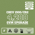 Chevrolet Silverado 1500 — 4,200kg GVM Upgrade, 2" Lift, APEX 2.5" Shocks, UCA, Constant +600kg Leaf — Outback Kitters package graphic