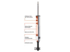 Fox 2.5" IFP HTO Monotube Front Shock to suit 0-1" Lift for Chev 2500 - Outback Kitters