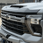 Husky Aeroskin Bonnet Protector SMOKE finish Chevy Silverado 2500HD 20+ - Offroad Industries