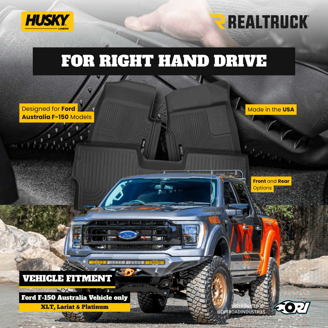 Husky Floor Liners Ford F150 2021+ XLT Lariat Platinum - Offroad Industries